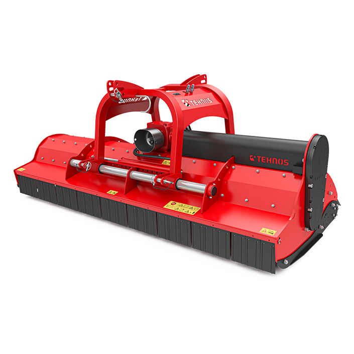 Mulcher mit Zahnradgetriebe